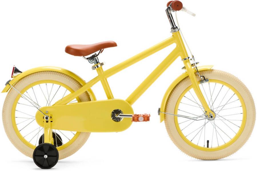 Generation Fietsen Generation Retro 16 inch Geel – Kinderfiets