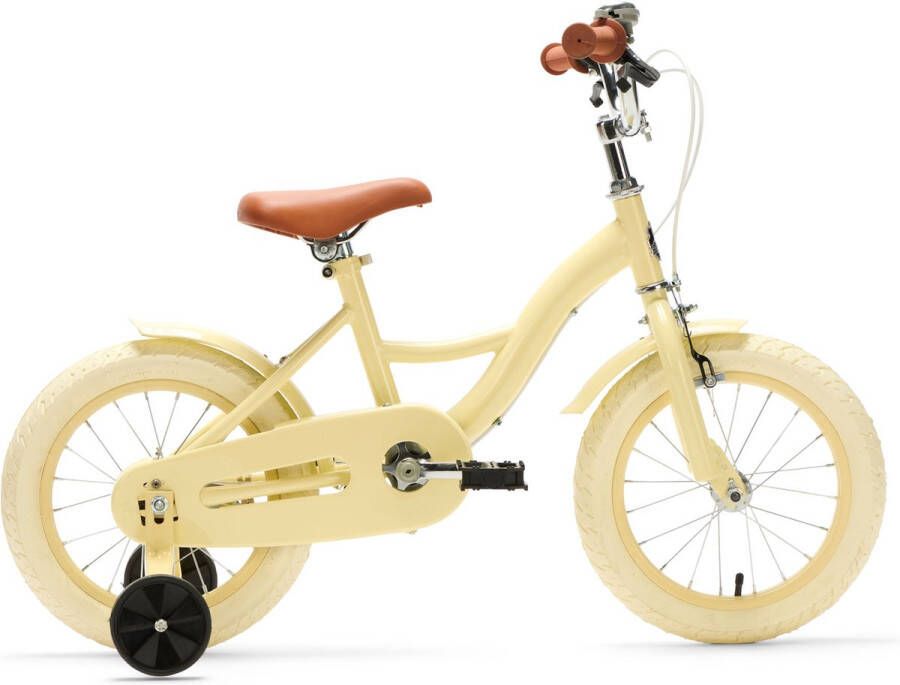 Generation Blanco 14 inch Beige – Handrem – Kinderfiets