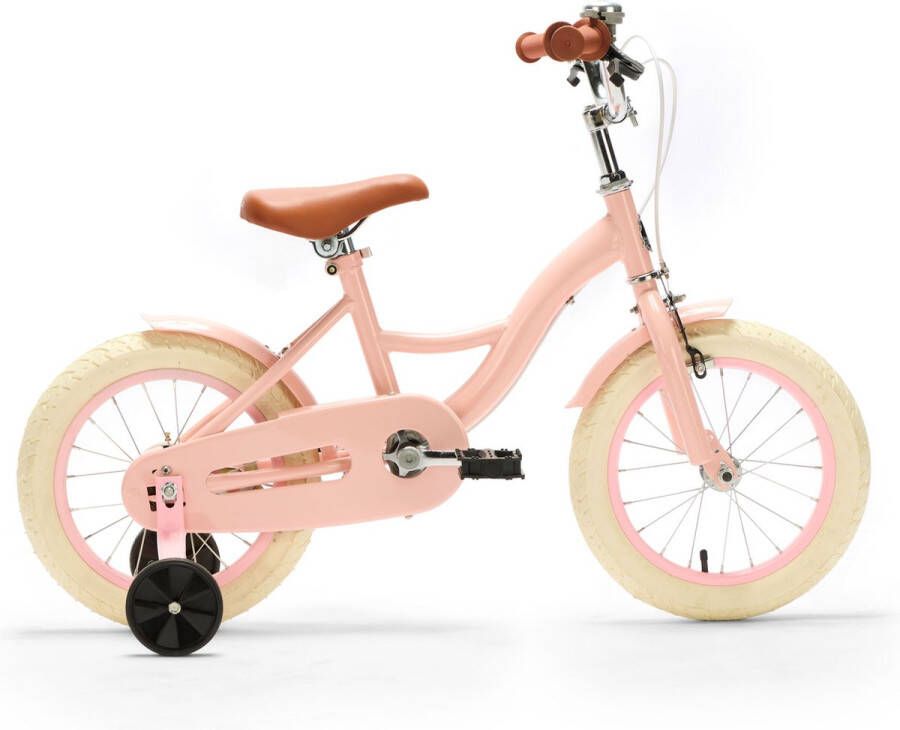 Generation Blanco 14 inch Roze – Handremmen – Kinderfiets