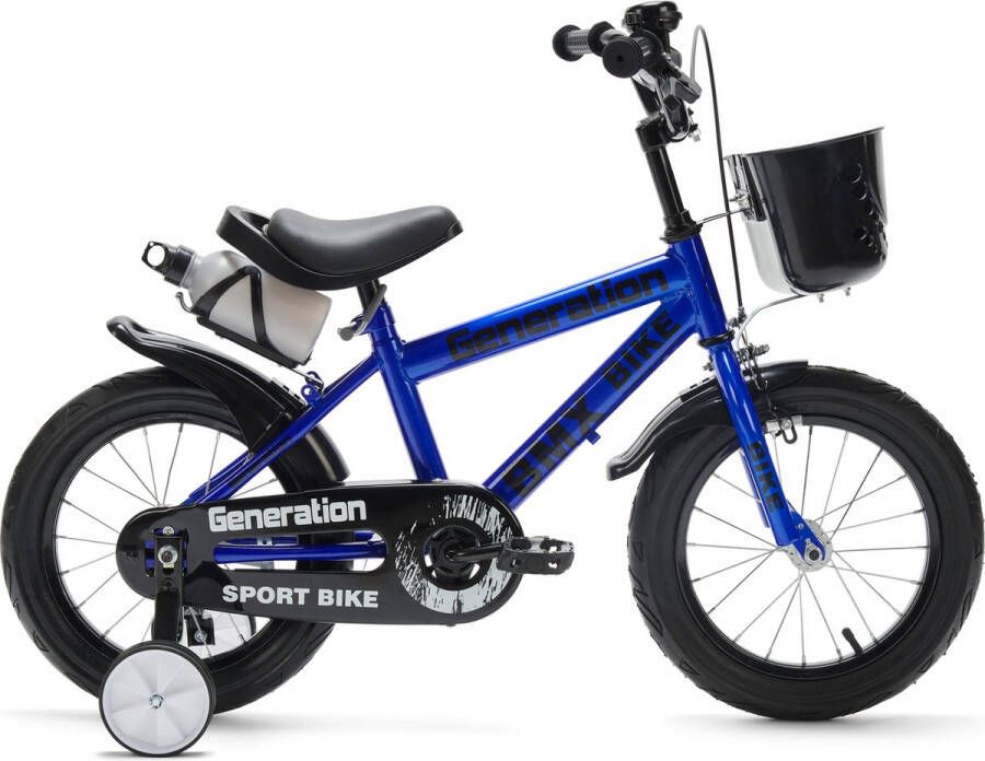 Generation BMX fiets 14 inch Blauw Kinderfiets