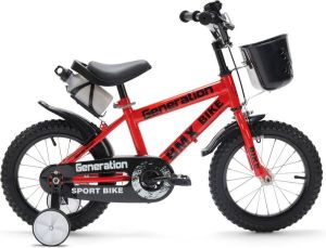 Generation BMX fiets 14 inch Rood Kinderfiets