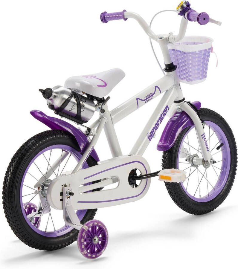 Generation Good 14 inch Paars Meisjesfiets Kinderfiets