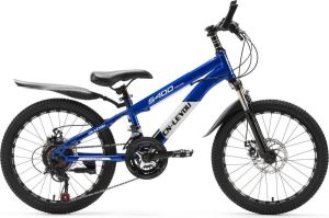 Generation Leyou mountainbike 20 inch Blauw Spatborden