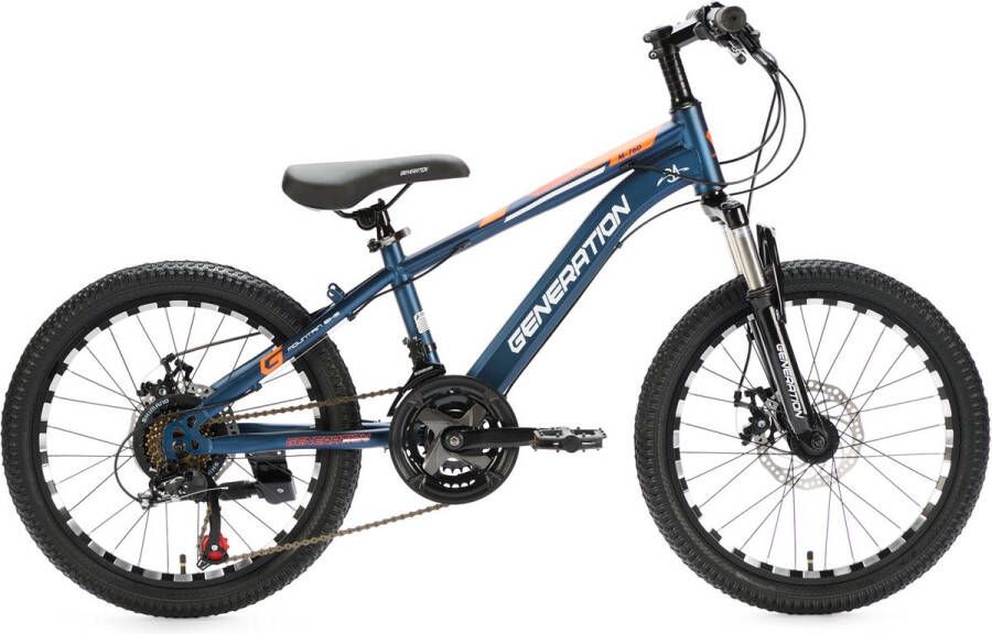 Generation M-760 mountainbike 20 inch Blauw