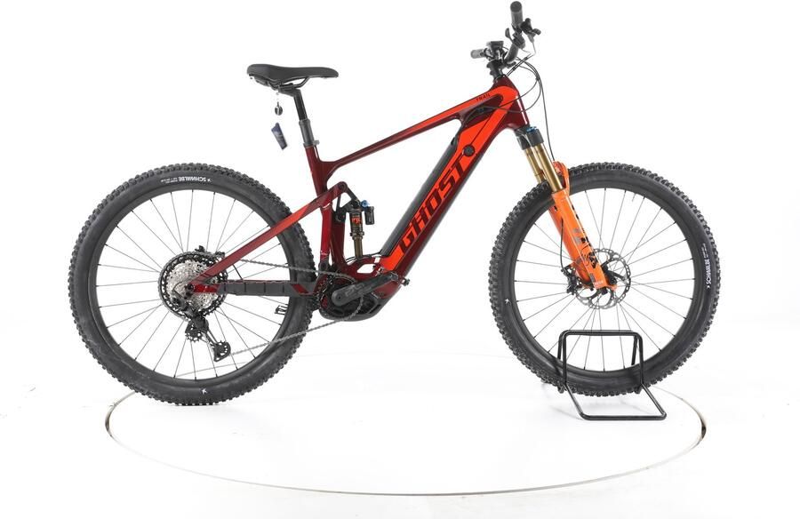 GHOST E-Riot Trail CF Pro Elektrische full-suspension mountainbike Bosch 29 rood