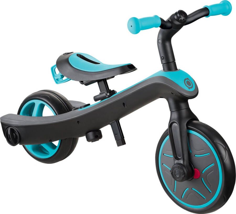 Globber Trike Explorter 2 in 1 Junior Blauw zwart