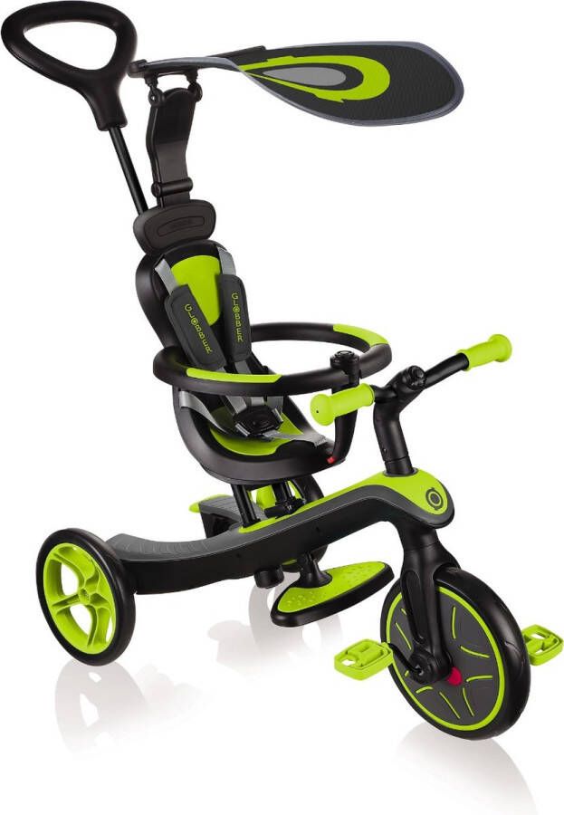 Globber Trike Explorer 4 in 1 in het Groen