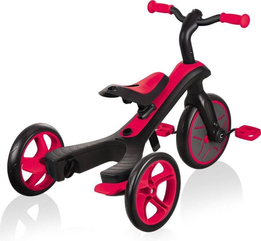 Globber Trike Explorer 4 in 1 in het Rood