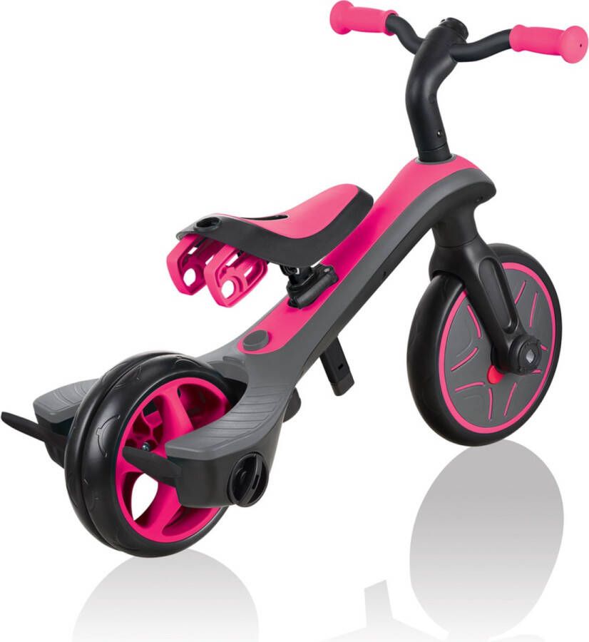 Globber Trike Explorer 4 in 1 in het Roze