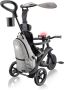 Globber Trike Explorer driewieler 4 in 1 Deluxe Play Black Grey - Thumbnail 1