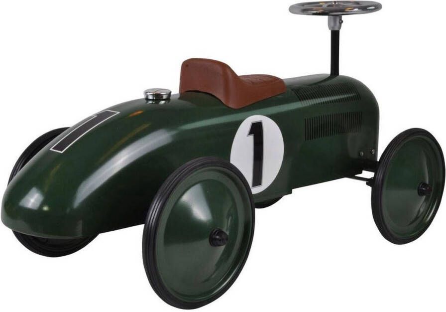 Goki Retro Loopauto Groen