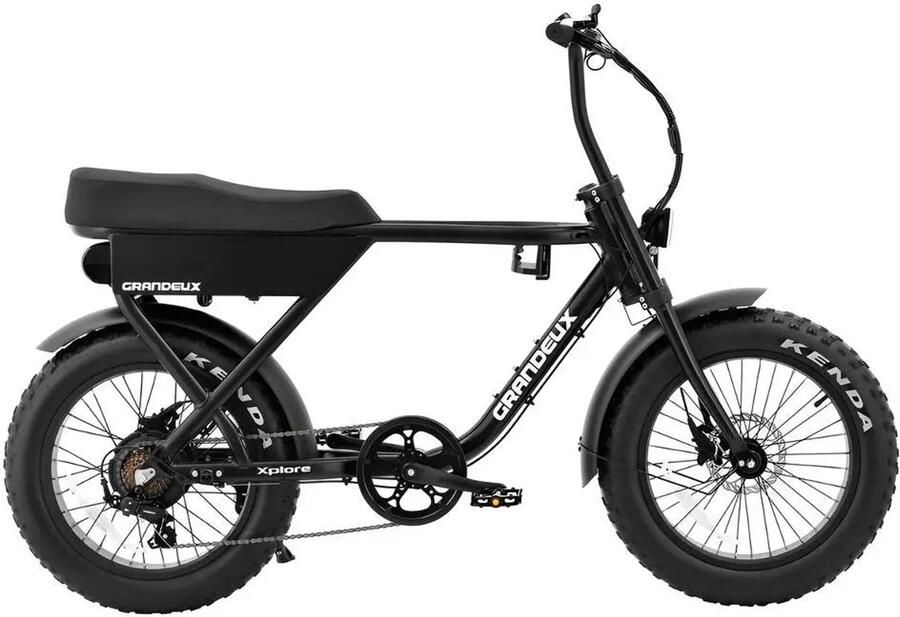 Grandeux Xplore Fatbike – Zwart