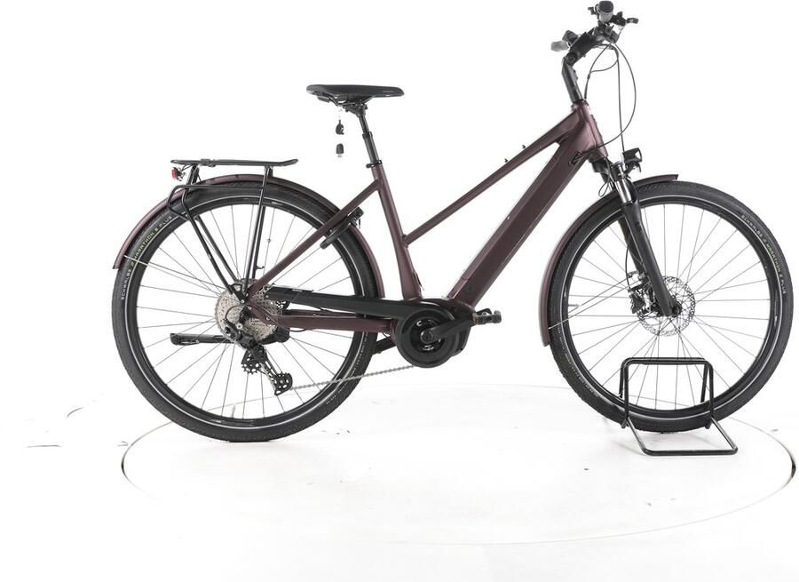 Grecos Eli 2.6 Elektrische trekkingfiets Bosch Accu 500Wh 28 bruin Pro