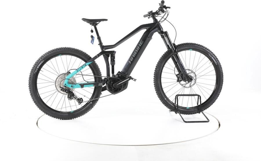 HAIBIKE AllMtn 1 Elektrische full-suspension mountainbike Yamaha Accu 630Wh zwart