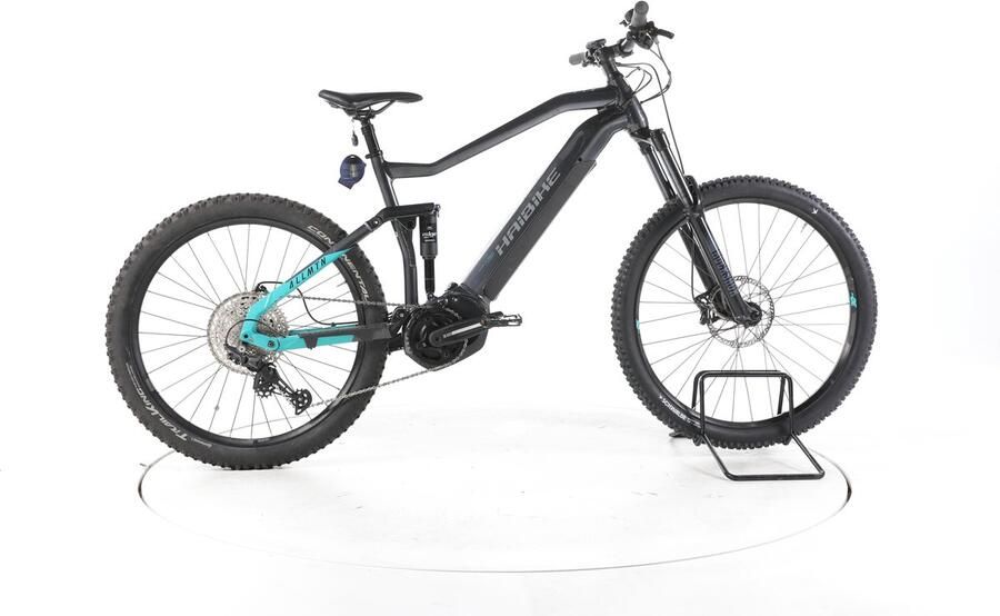 HAIBIKE AllMtn 1 Elektrische full-suspension mountainbike Yamaha Accu 630Wh zwart