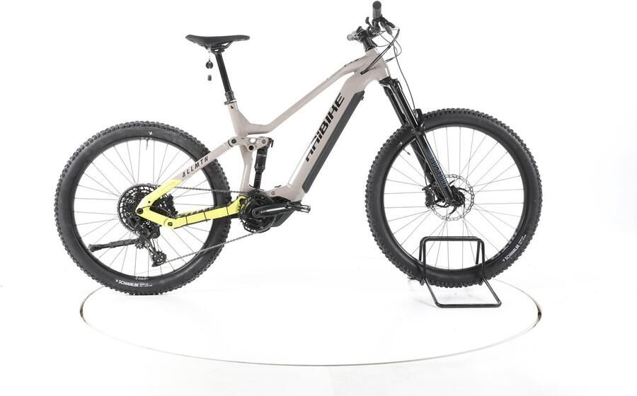 HAIBIKE AllMtn 2 Elektrische full-suspension mountainbike Yamaha Accu 720Wh beige