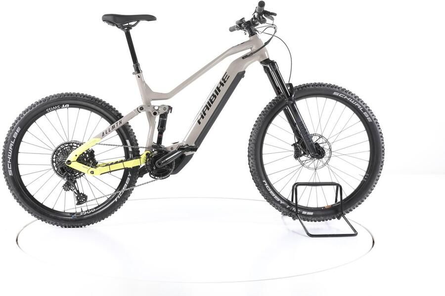 HAIBIKE AllMtn 2 Elektrische full-suspension mountainbike Yamaha Accu 720Wh beige