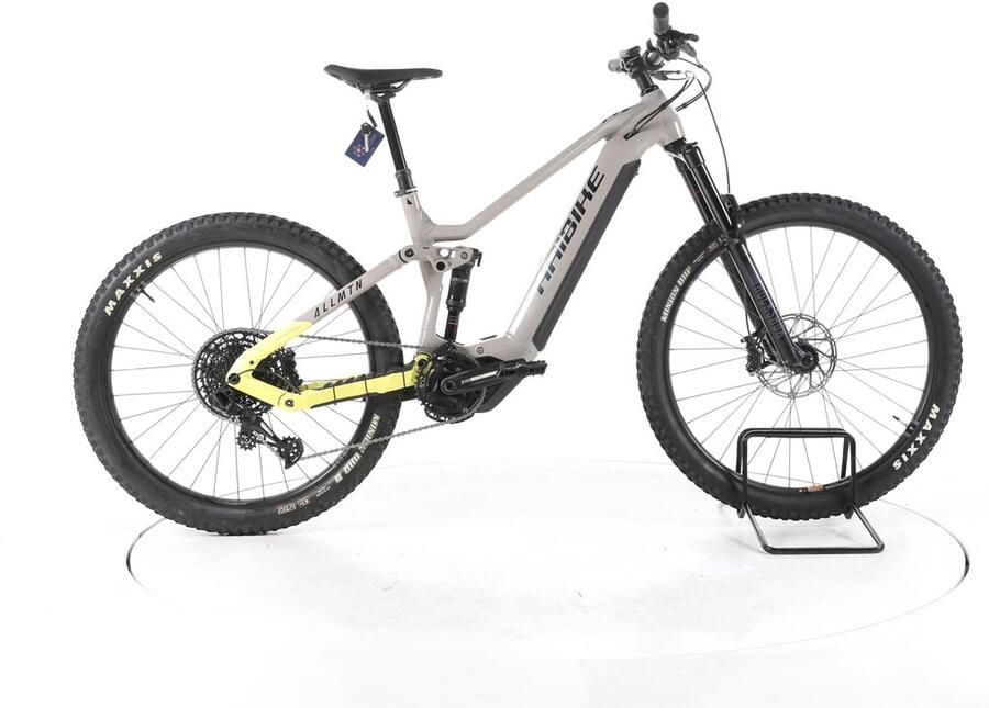HAIBIKE AllMtn 2 Elektrische full-suspension mountainbike Yamaha Accu 720Wh beige