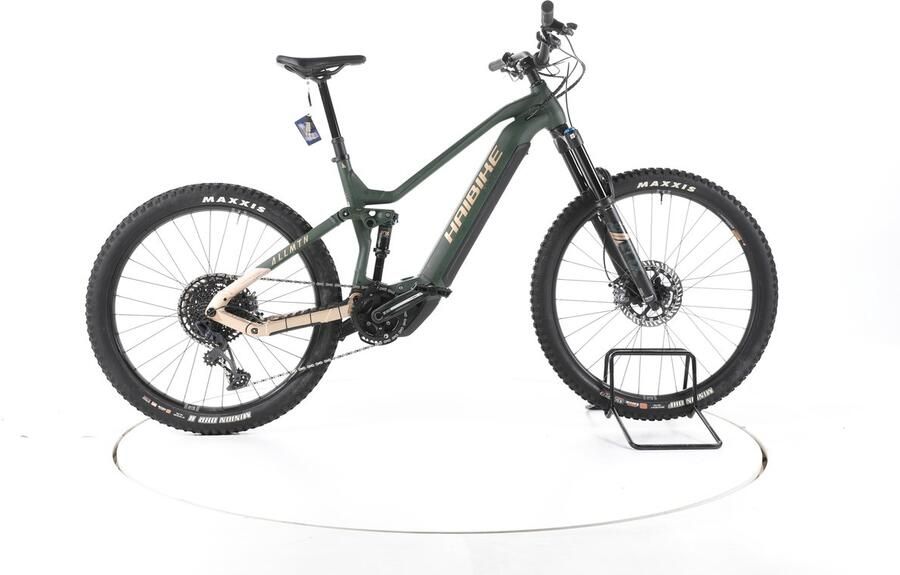 HAIBIKE AllMtn 7 Elektrische full-suspension mountainbike Yamaha Accu 720Wh groen