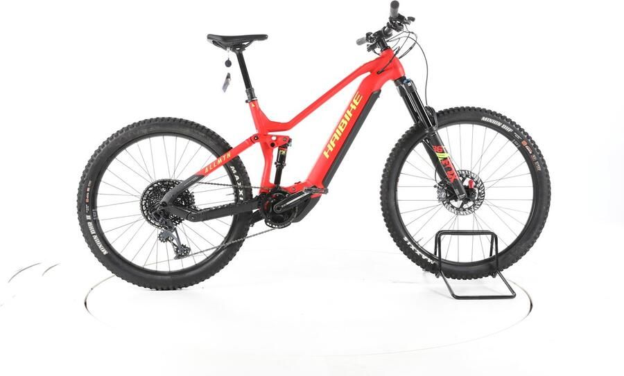 HAIBIKE AllMtn 7 Elektrische full-suspension mountainbike Yamaha Accu 720Wh rood