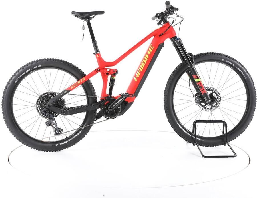HAIBIKE AllMtn 7 Elektrische full-suspension mountainbike Yamaha Accu 720Wh rood