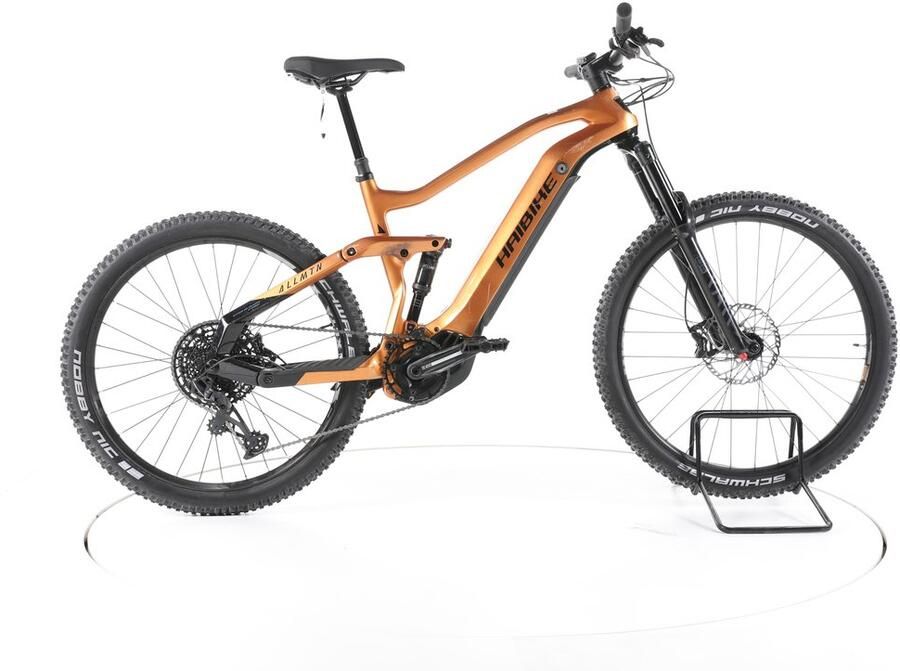 HAIBIKE AllMtn CF 6 Elektrische full-suspension mountainbike Yamaha Accu 600Wh