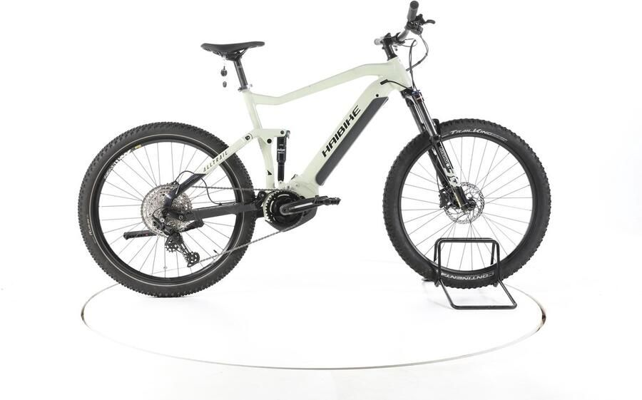 HAIBIKE AllTrail 4 Elektrische full-suspension mountainbike Yamaha Accu 630Wh wit