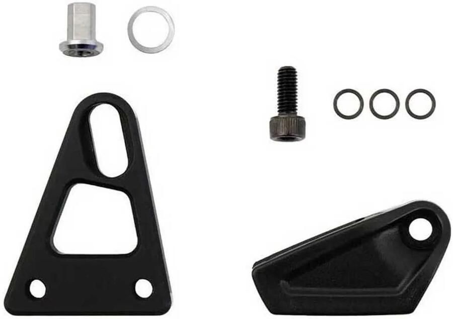 HAIBIKE E-bike All Mountain Aluminium Kettinggeleider Zwart