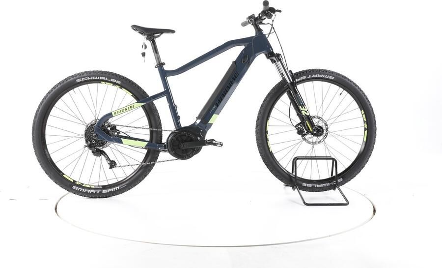 HAIBIKE HardNine 5 Elektrische hardtail mountainbike Bosch Accu 500Wh 29 blauw