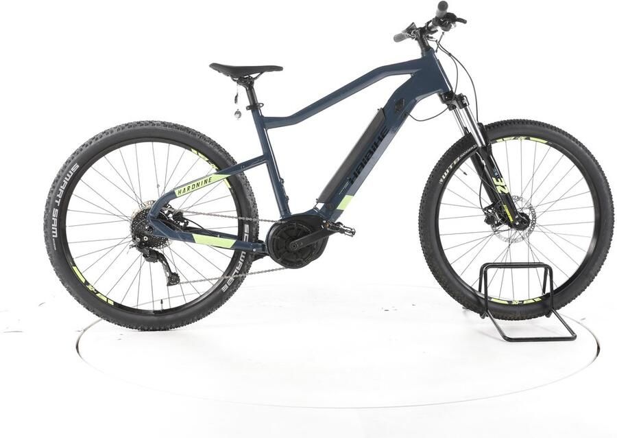 HAIBIKE HardNine 5 Elektrische hardtail mountainbike Bosch Accu 500Wh 29 blauw