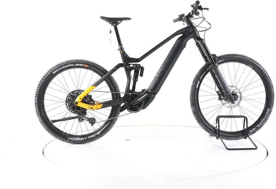 HAIBIKE Nduro 6 Elektrische full-suspension mountainbike Yamaha Accu 720Wh zwart