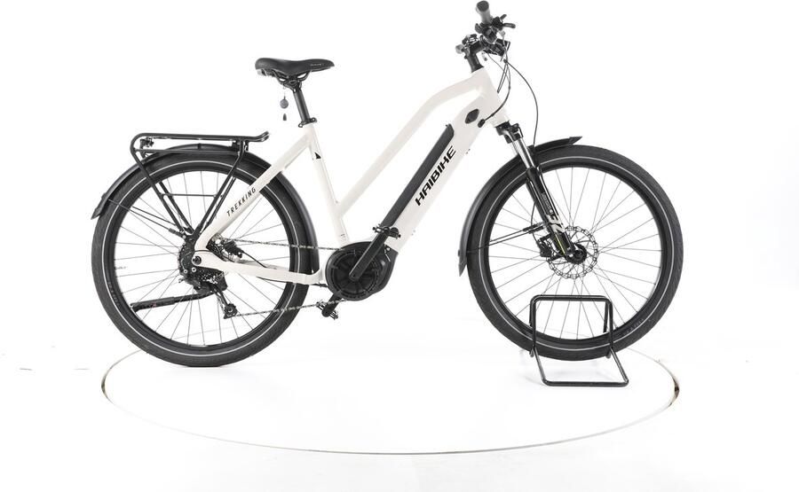 HAIBIKE Trekking 3 Elektrische trekkingfiets Bosch Accu 500Wh 27 5 2023 wit Pro