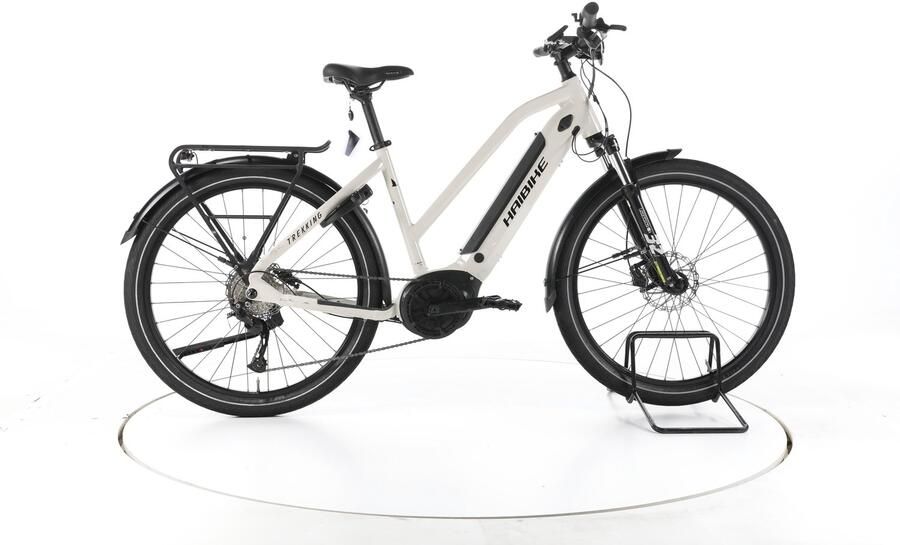 HAIBIKE Trekking 3 Elektrische trekkingfiets Bosch Accu 500Wh 27 5 2023 wit Pro