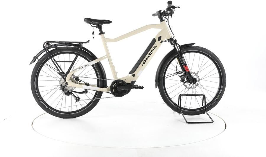 HAIBIKE Trekking 4 Elektrische trekkingfiets Yamaha Accu 500Wh 27 5 beige Pro