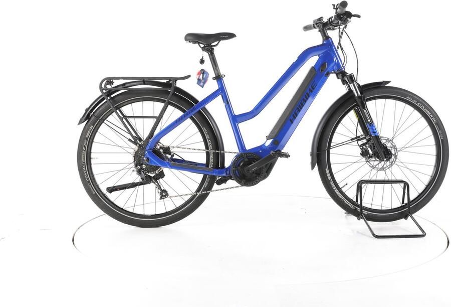 HAIBIKE Trekking 4 Elektrische trekkingfiets Yamaha Accu 500Wh 28 blauw Pro