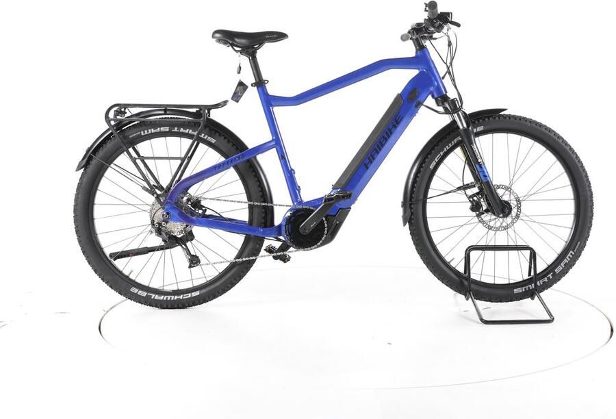 HAIBIKE Trekking 4 Elektrische trekkingfiets Yamaha Accu 500Wh 28 blauw Pro