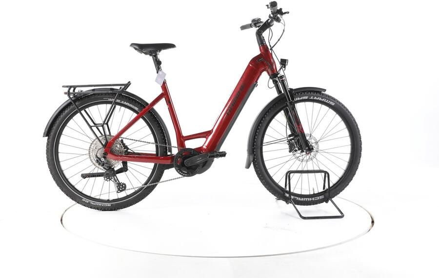 HAIBIKE Trekking 5 Elektrische trekkingfiets Yamaha Accu 720Wh 27 5 2023 rood