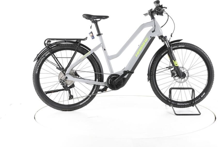 HAIBIKE Trekking 6 Elektrische trekkingfiets Yamaha Accu 630Wh 27 5 grijs Pro