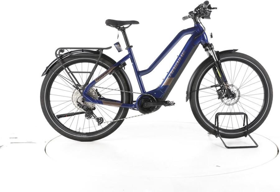 HAIBIKE Trekking 7 Elektrische trekkingfiets Yamaha Accu 630Wh 27 5 2023 blauw