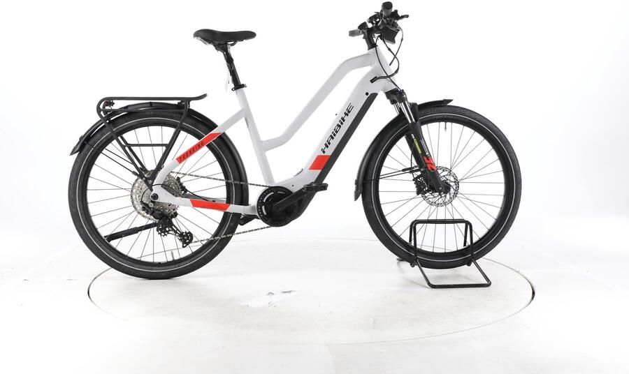 HAIBIKE Trekking 7 Elektrische trekkingfiets Yamaha Accu 630Wh 27 5 wit Pro