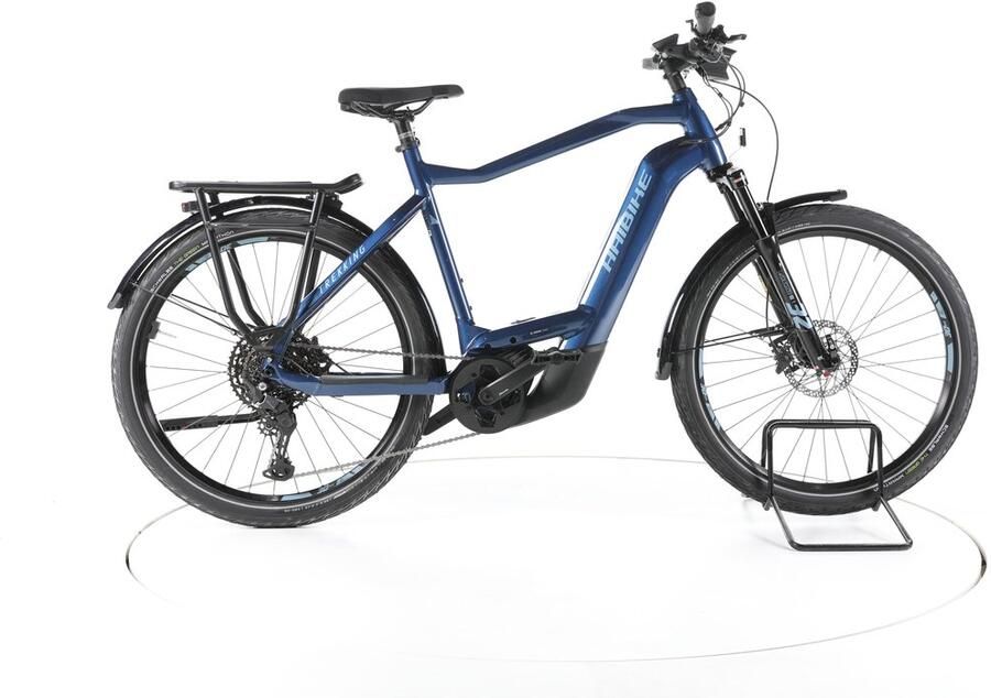 HAIBIKE Trekking 8 Elektrische trekkingfiets Bosch Accu 750Wh 27 5 2023 blauw