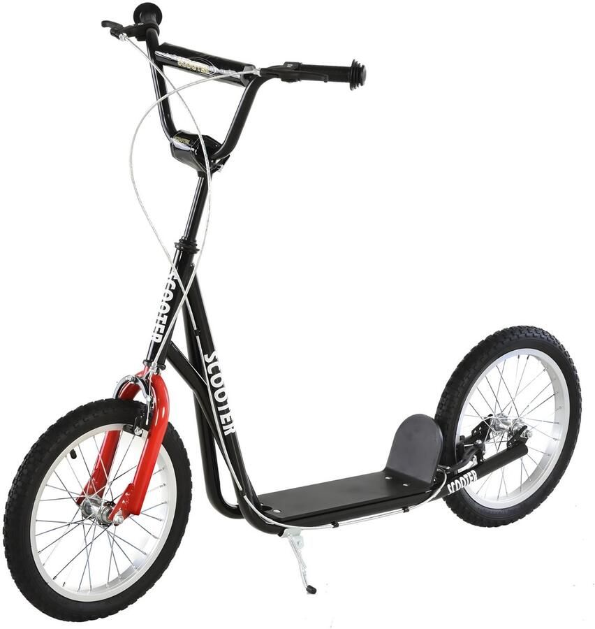 Happiq Mountainbike – Voor en – Volledig geveerd 21 versnellingen dubbele schijfremfiets – Blauw 66 cm