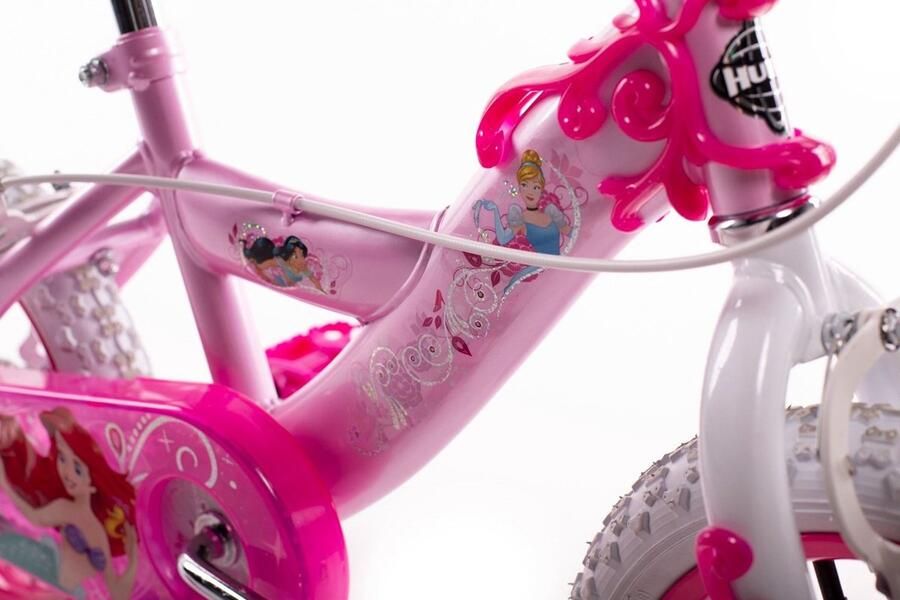 HFF Huffy Princess Kinderfiets 14 inch wielen Afneembare zijwieltjes Verstelbaar zadel