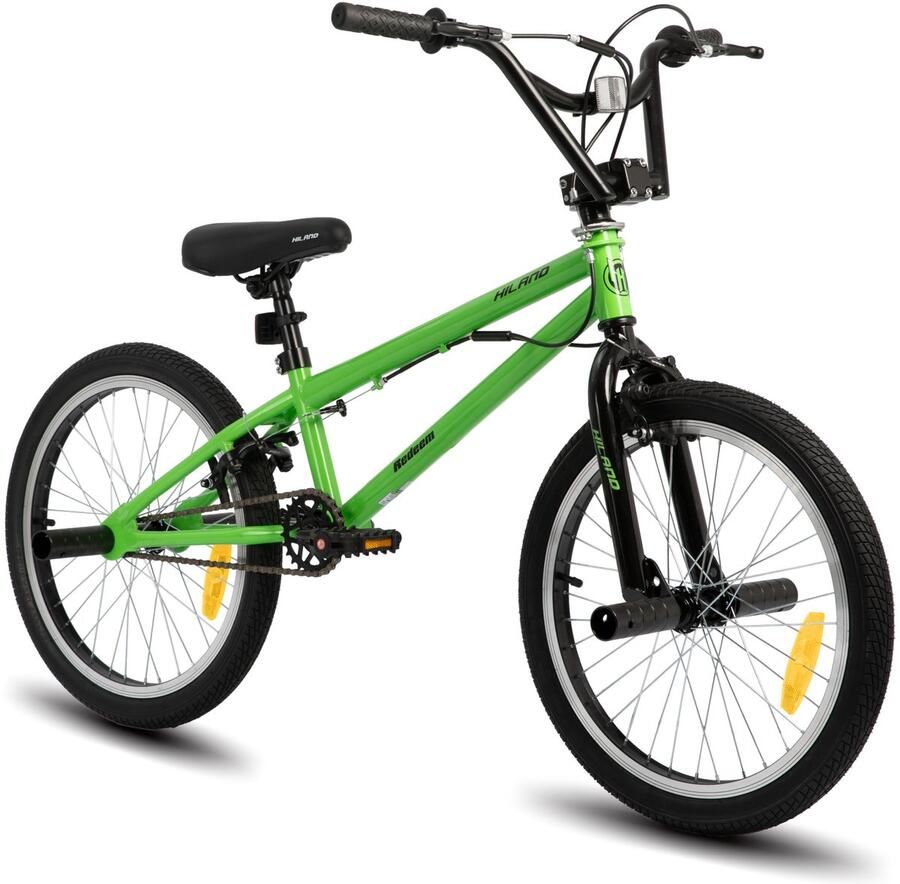 Hiland 20 Inch Freestyle BMX Fiets Voor Kinderen & Jeugd 360 Graden Gyro Systeem Inclusief 4 Pegs (Voetsteunen) Meerdere Kleuren