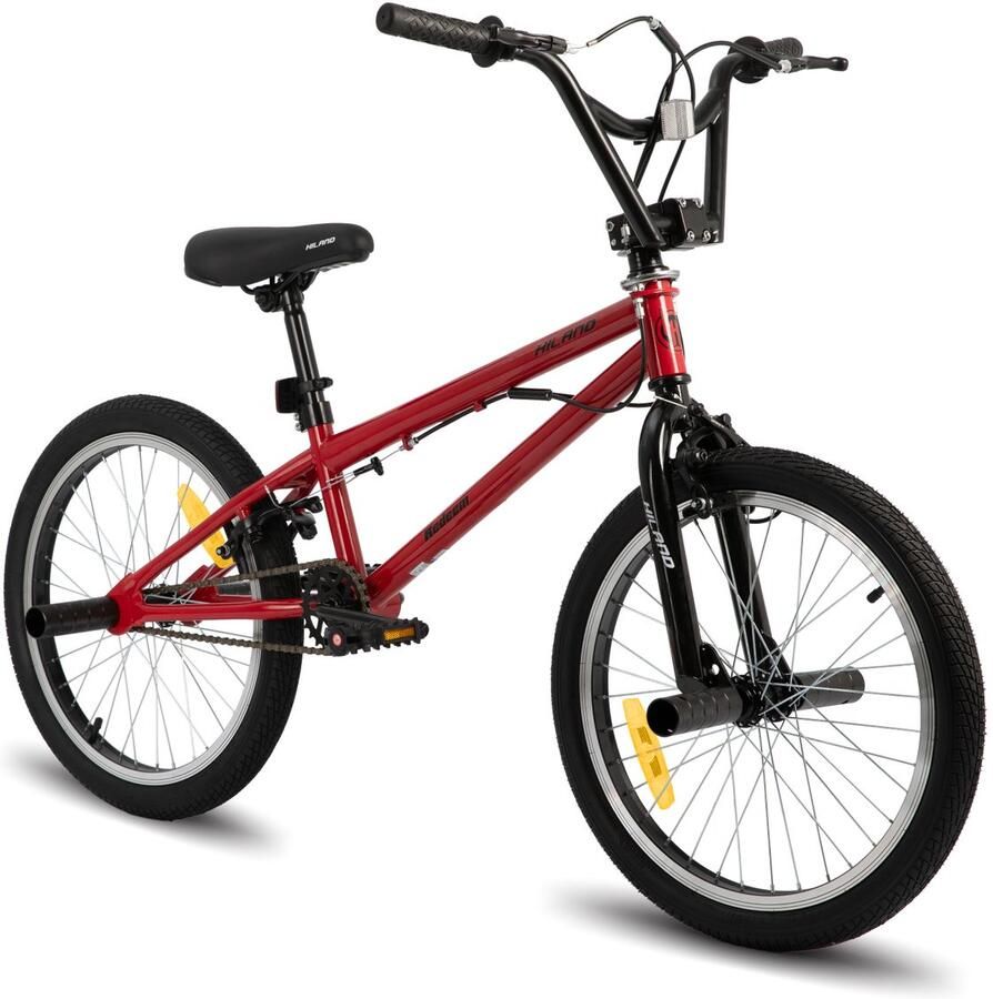 Hiland 20 Inch Freestyle BMX Fiets Voor Kinderen & Jeugd 360 Graden Gyro Systeem Inclusief 4 Pegs (Voetsteunen) Meerdere Kleuren