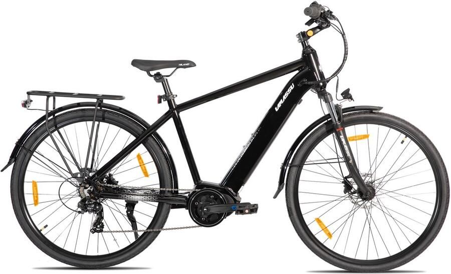 Hiland Allanton Elektrische Mountainbike 27 5 inch – E-MTB Unisex met Hydraulische Schijfrem – 250W Motor – 36V 10.4Ah Accu – 7 Versnellingen