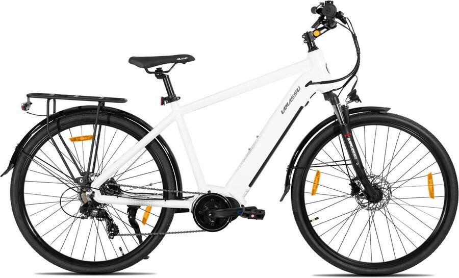 Hiland Allanton Elektrische Mountainbike 27 5 inch – E-MTB Unisex met Hydraulische Schijfrem – 250W Motor – 36V 10.4Ah Accu – 7 Versnellingen