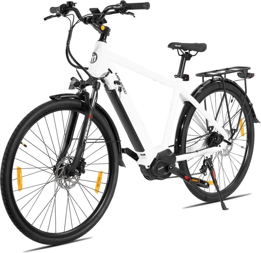 Hiland Allanton Elektrische Mountainbike 27 5 inch – E-MTB Unisex met Hydraulische Schijfrem – 250W Motor – 36V 10.4Ah Accu – 7 Versnellingen