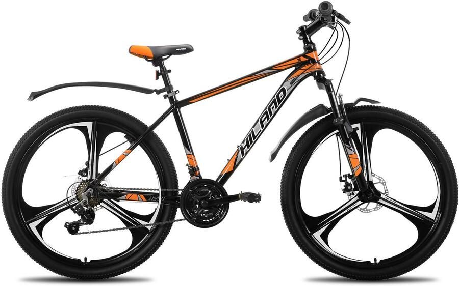 Hiland Joystar H200+ Mountainbike Unisex 26 inch Framemaat 43 cm Oranje