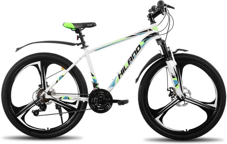 Hiland Joystar H200+ Mountainbike Unisex 26 inch Framemaat 43 cm Wit